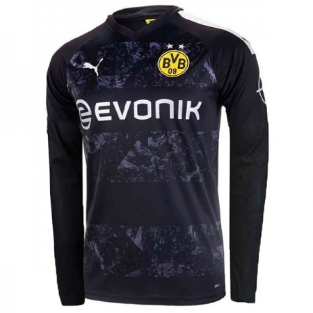 Billiga Fotbollströjor Borussia Dortmund Borta tröja 2019/20 Långärmad